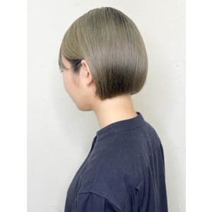 【Reir下北沢】*コンパクトボブ+カーキアッシュ*