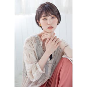 20代30代40代／丸みショートボブ