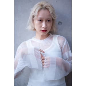 20代30代40代/おしゃれハイトーンボブ - Ash 清瀬店【アッシュ キヨセテン】掲載中