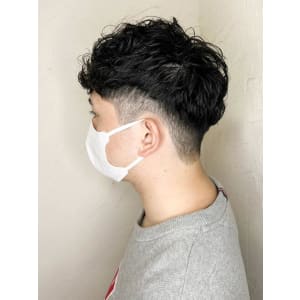 【Reir下北沢】*メンズパーマ+刈り上げ+ツーブロック*