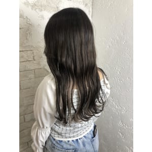 エクステ/インナーカラー/長さだし/グレージュ池袋