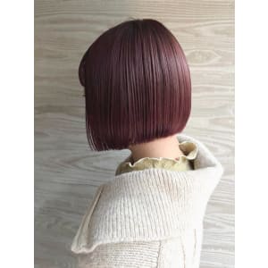 【Des.Art天神赤坂】30代40代ミニボブ/切りっぱなし