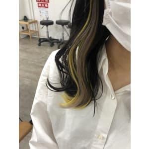 エクステ/イエロー/グレー/インナーエクステ/池袋