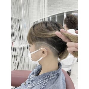 20代30代/大人カッコいい/ボブ/切りっぱなし