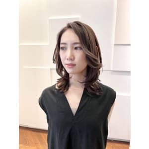 韓国風デジタルパーマ/20代/30代/SARA@若林史弥