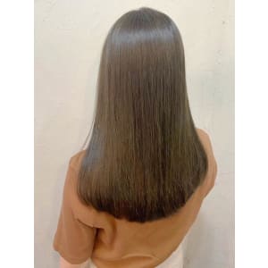 【Reir下北沢】*シルキーロング+アッシュベージュ*