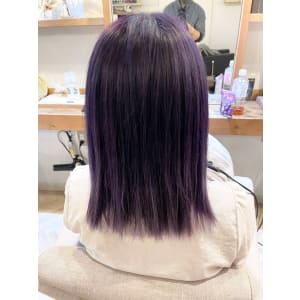 ブリーチ2回以上ホワイトラベンダーポケモンメタモンカラー
