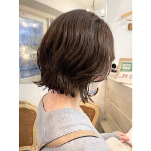 クセを活かしたヘルシースタイル結べるくびれボブスタイル