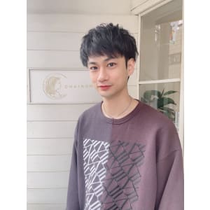 馬場良馬くんマッシュショート漫才ギャング仕様2ブロック刈り