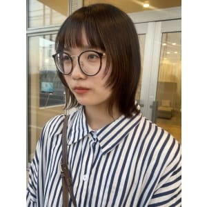 【晴音のきゅんhair】顔まわりレイヤー×外ハネボブ