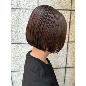 Des.Art天神赤坂】20代30代40代大人ミニボブウルフ