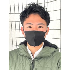 アップバング　ツーブロックショート　束感 - anon【アノン】掲載中