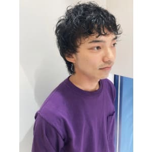 メンズウルフショート【池袋美容室　uchla】