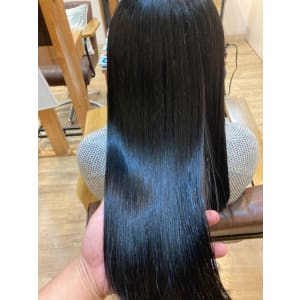 髪質改善データ　（黒染め）