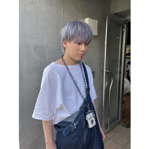 大人可愛いチョコレートモードプリカール外はねボブハイライト