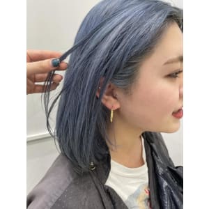 ペールブルー × ボブ