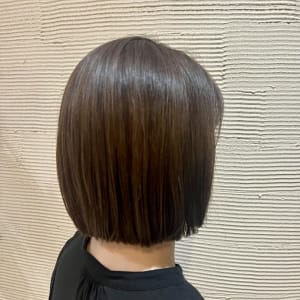 【MICHI refre店　佐藤彩】切りっぱなしボブ