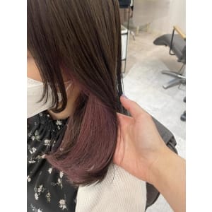 【ヘアジュレドゥ 安江】インナーカラー