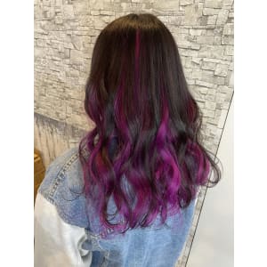 高めインナー【ちょっと派手目なピンクパープルッ】