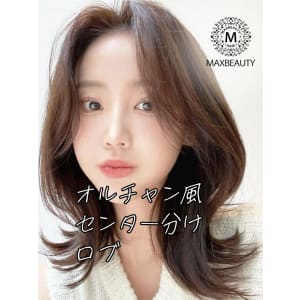 オルチャン風センター分けロブ☆銀座/東京駅