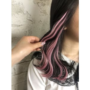 インナーエクステ/ピンク/派手髪/ - agir hair 池袋【アジールヘア】池袋駅東口店【アジールヘア イケブクロ イケブクロヒガシグチテン】掲載中