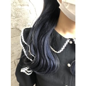 インナーカラー/ネイビー/ブルーブラック/ - agir hair 上野店【アジールヘアーウエノテン】掲載中