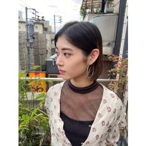 内巻きボブ