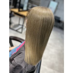 ブリーチ毛対応★酸性ストレート