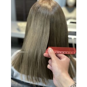 ブリーチ毛対応★酸性ストレート