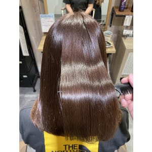 【30代】髪質改善縮毛矯正&カラー ?2?