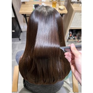【30代】髪質改善縮毛矯正&カラー ?1?