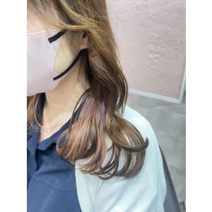 シークレットインナーカラー - FACE。石川町【フェイスイシカワチョウ】掲載中