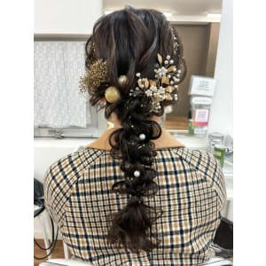 浴衣ヘアアレンジ