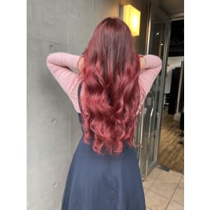 大人可愛いチョコレートモードプリカール外はねボブハイライト