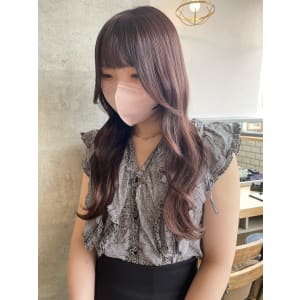 【ラベンダー濃いめグレージュ × 最高級トリートメント】