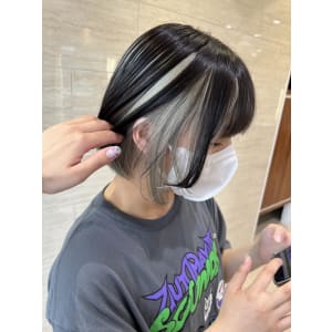 ホワイトインナーカラー/naomi - FACE。大船【フェイス オオフナ】掲載中