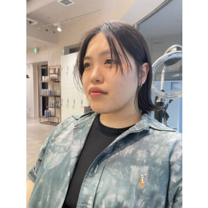 極細ハイライト × 海外風ハイライト