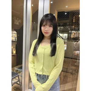 大人可愛いチョコレートモードプリカール外はねボブハイライト