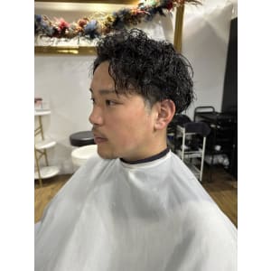 ショコラアッシュ　ヘルシースタイル　ふんわりカール　大人