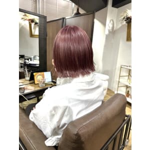 大人可愛いチョコレートモードプリカール外ハネボブ