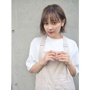 【 t o t . 】耳かけも可愛いボブ☆