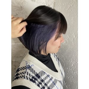 インナーカラーパープル