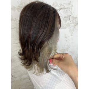 インナーカラーイヤリングカラー池袋