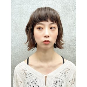 ベビーバング　ミニボブ　外ハネ