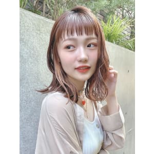 インナーカラー　イヤリングカラー　２０２１