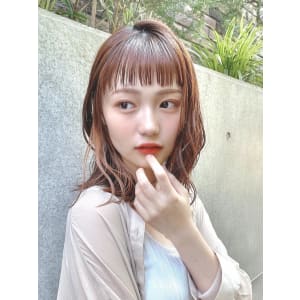 2021 インナーカラー　夏