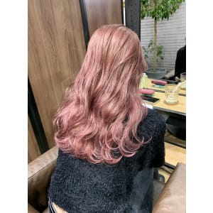 大人可愛いチョコレートモードプリカール外ハネボブハイライト