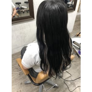 長さだしエクステ/インナーエクステ/グレージュ池袋