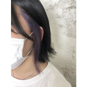 インナーカラー/ラベンダー/ラベンダーブルー池袋
