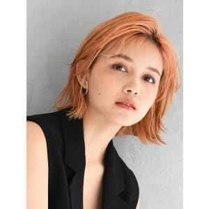 オールバック風ボブ - HAIR & MAKE EARTH 小禄店【ヘアメイクアース オロクテン】掲載中